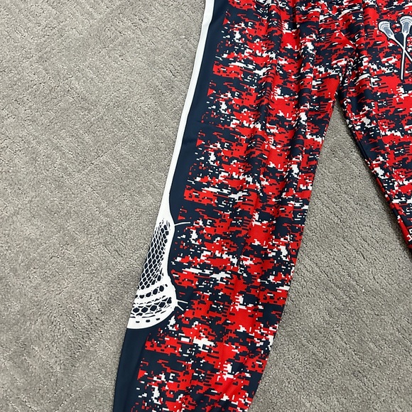 Chalk Talk Sports Youth Large Lacrosse pants. With pockets. Loose fit. - Picture 2 of 5